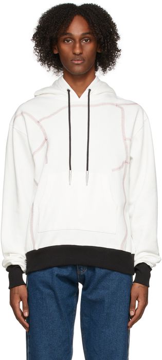 Youths in Balaclava White Bolo Hoodie
