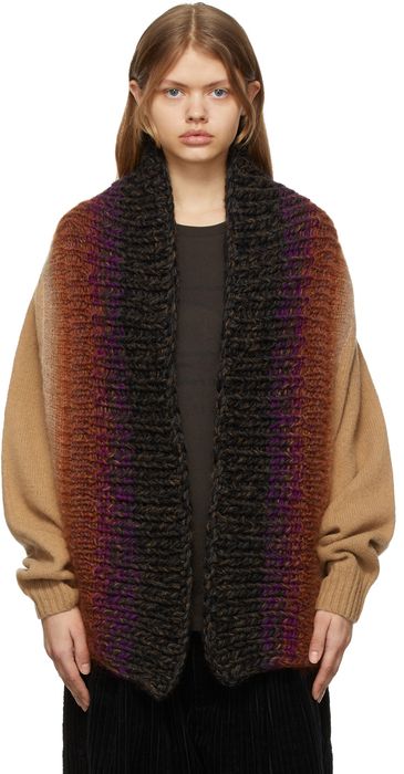 Bless Multicolor Wool & Mohair Cardigan