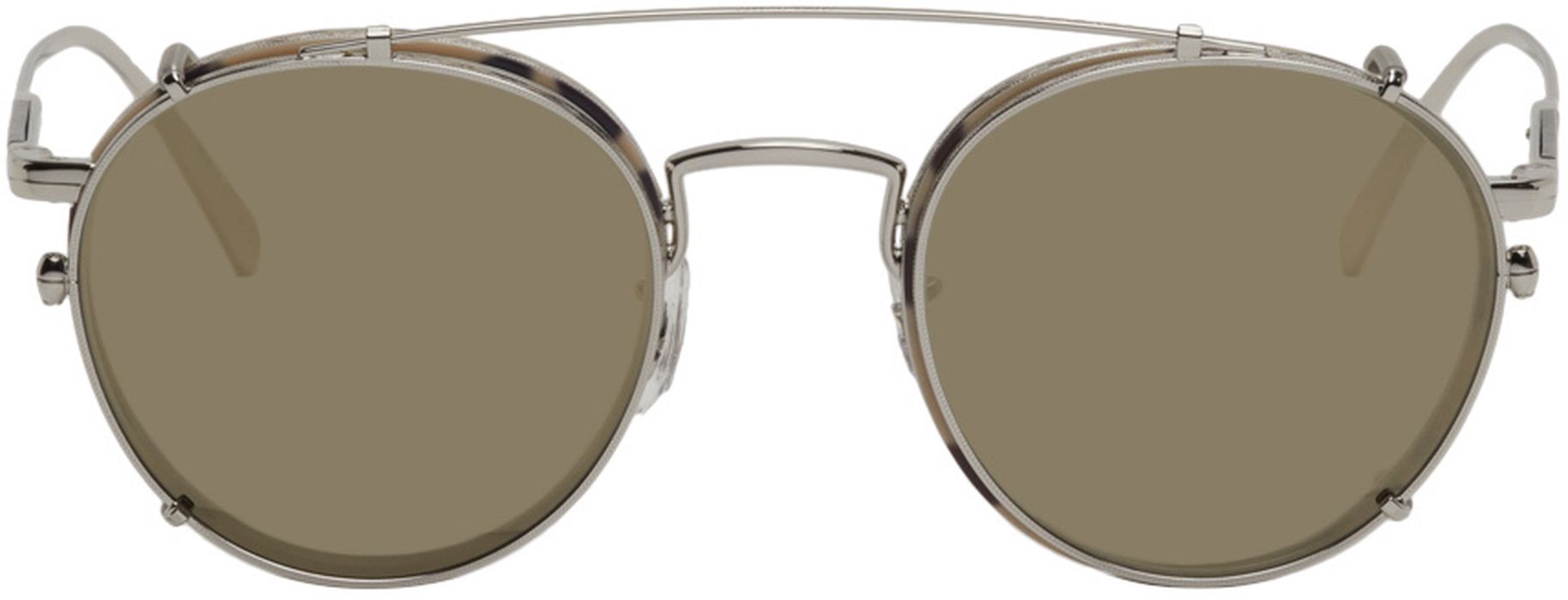 Brunello Cucinelli Silver Artemio Sunglasses