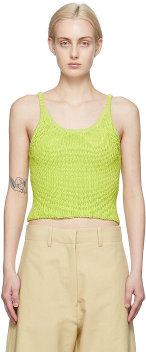 Arch The Green Knit Tank Top
