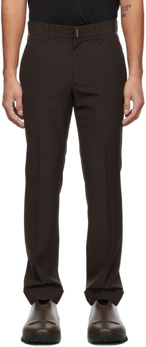 Givenchy Brown Slim-Fit Trousers