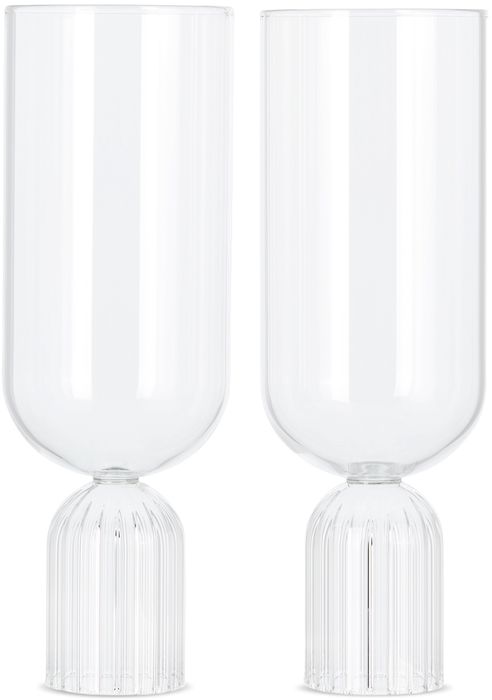 fferrone May Tall Medium Glass Set, 13.5 oz / 375 mL