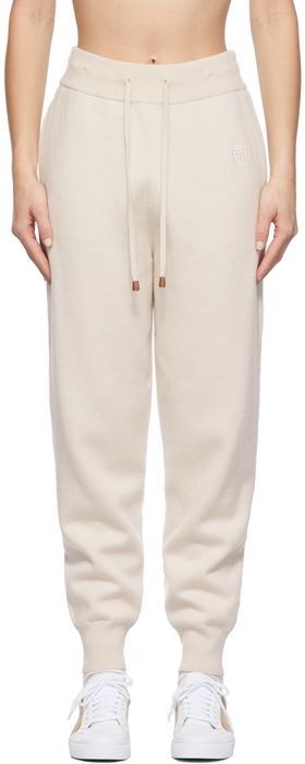 Burberry Beige Larkan Lounge Pants