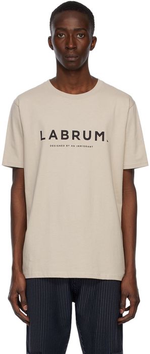 Labrum Taupe Logo T-Shirt