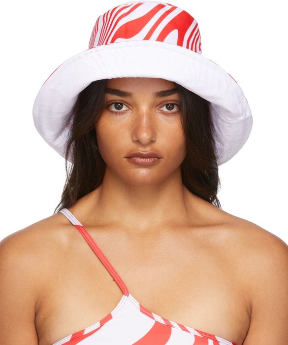 FENSI SSENSE Exclusive Reversible Miss Japan Bucket Hat