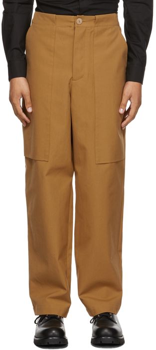 Toogood Tan Strong Cotton Gamekeeper Trousers