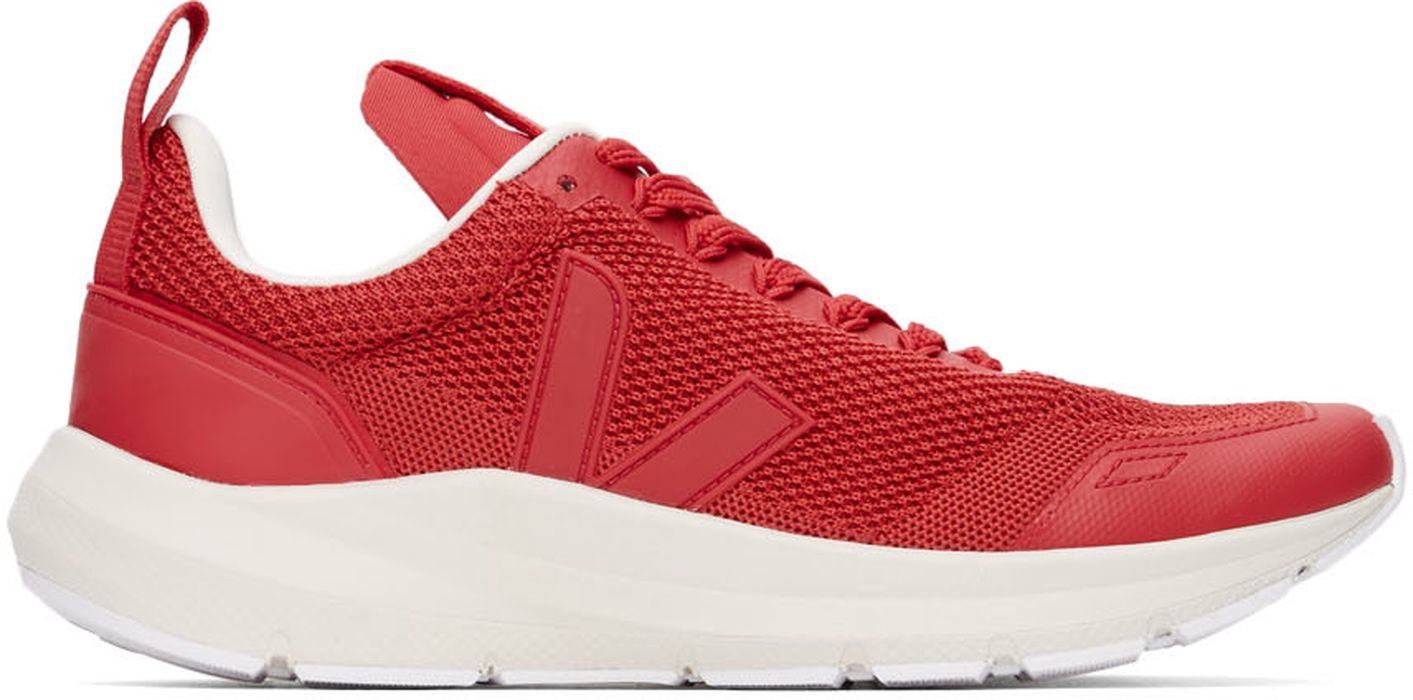 Rick Owens Red Veja Edition Performance Sneakers