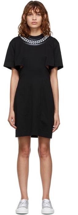 Givenchy Black T-Shirt Dress