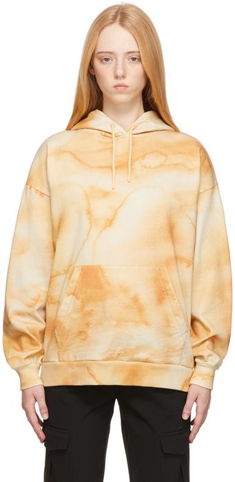 Holzweiler Yellow Placebo Print Hoodie