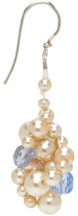 Camiel Fortgens Off-White Pearl Entwined Fancy Single Earring