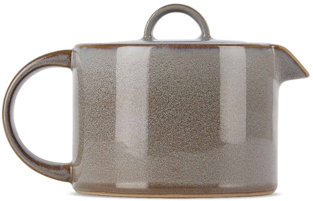departo Grey Ceramic Tea Pot