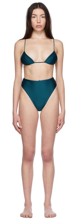 Jade Swim Blue Via & Incline Bikini