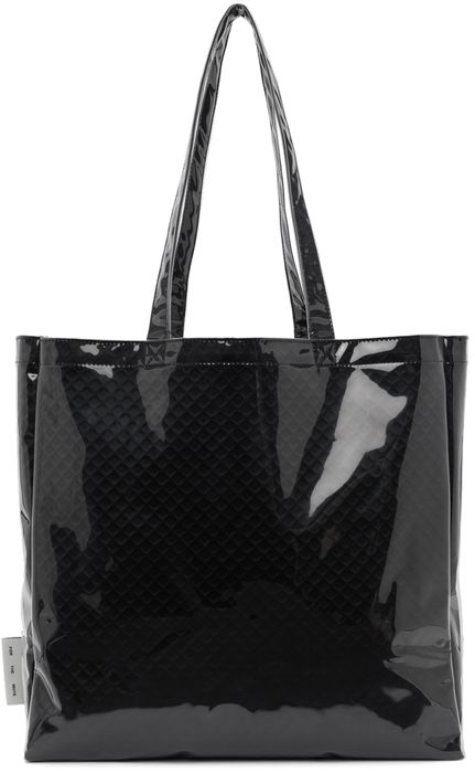 Song for the Mute SSENSE Exclusive Black Folded Tote Bag