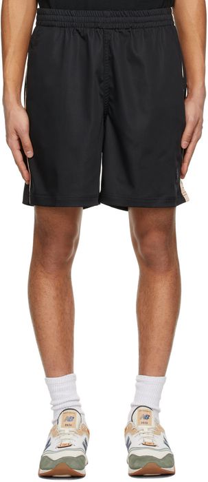 South2 West8 Black Sateen Trail Shorts