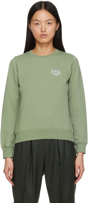 A.P.C. Green Skye Sweatshirt
