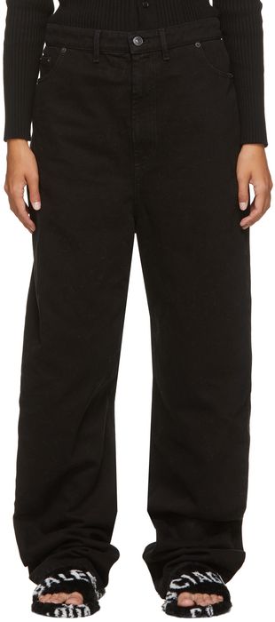 Balenciaga Black Baggy Jeans