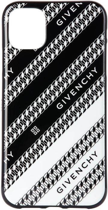 Givenchy Black & White Chain iPhone 11 Case