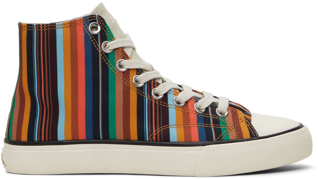 Paul Smith Striped Carver Sneakers