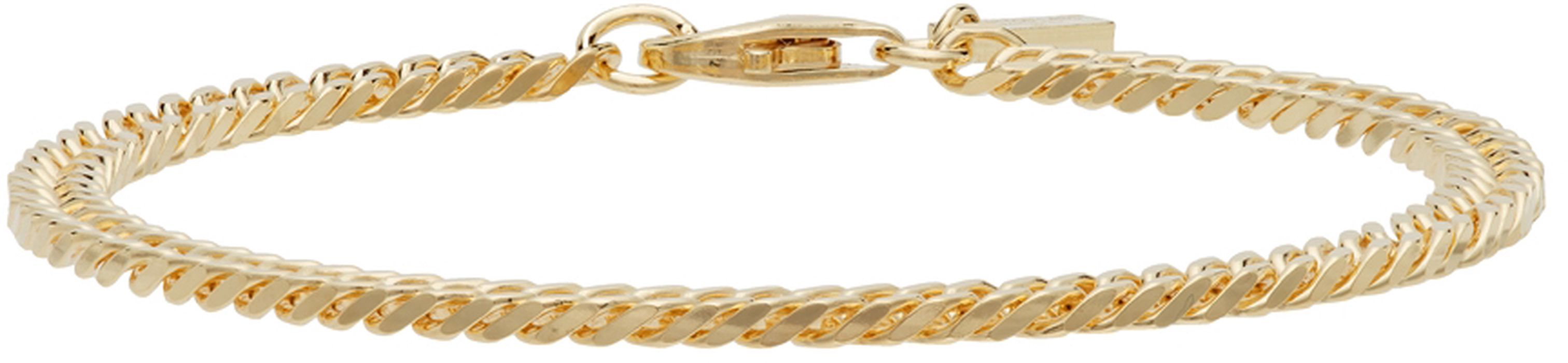 Hatton Labs Gold Mini Cuban Bracelet