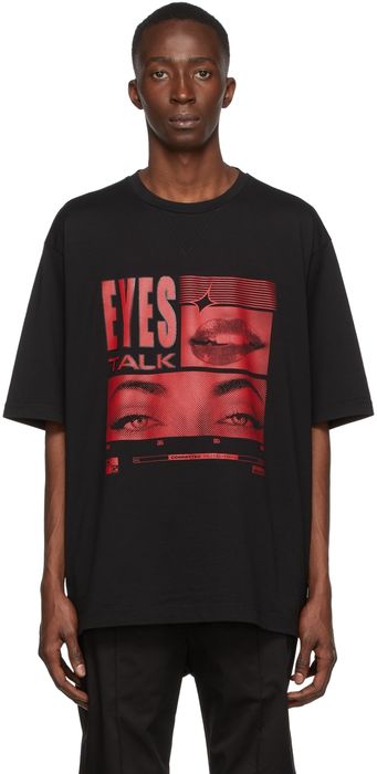 Dolce & Gabbana Black Graphic T-Shirt