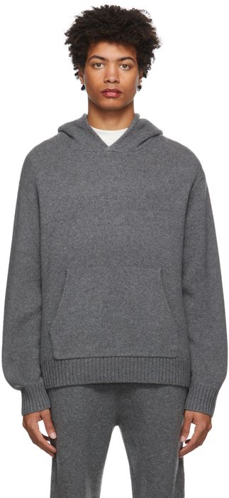 Frame Grey Hoodie Sweater