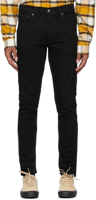 Levi's Black 512 Slim Tapered Jeans