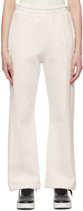VAARA White Pin Tuck Lounge Pants
