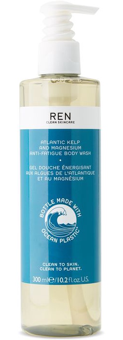 Ren Clean Skincare Atlantic Kelp & Magnesium Ocean Plastic Body Wash, 300 mL