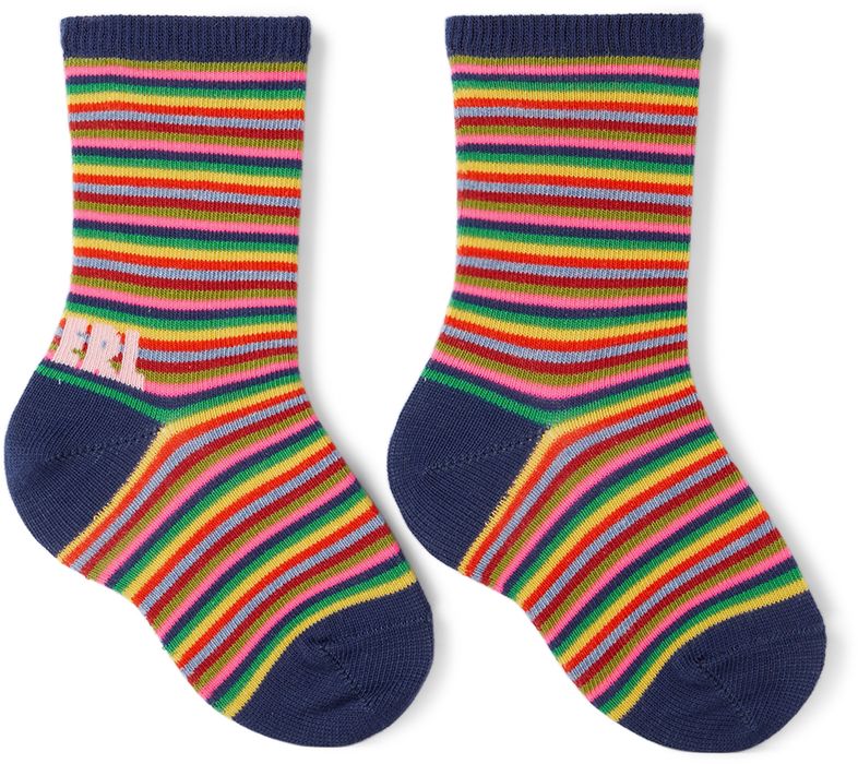 ERL Kids Multicolor Striped Socks