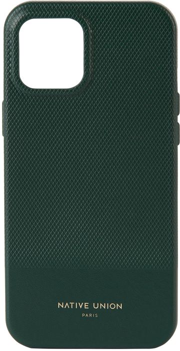 Native Union Green Heritage iPhone 12 Pro Max Case