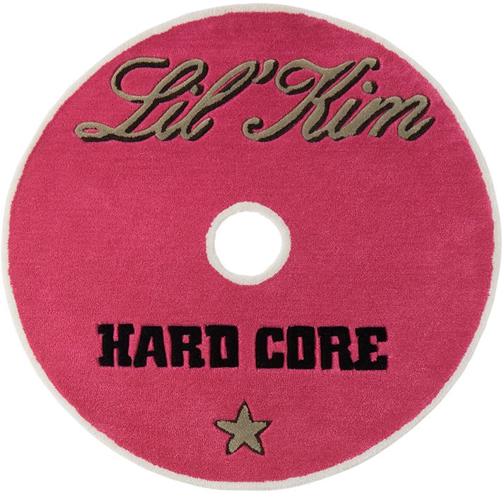Curves by Sean Brown SSENSE Exclusive Pink Handmade CD Rug