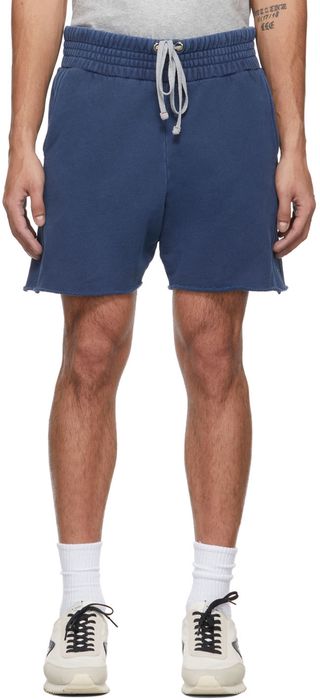 Les Tien Blue French Terry Yacht Shorts