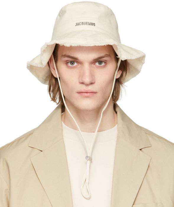 Jacquemus Off-White 'Le Bob Artichaut' Bucket Hat