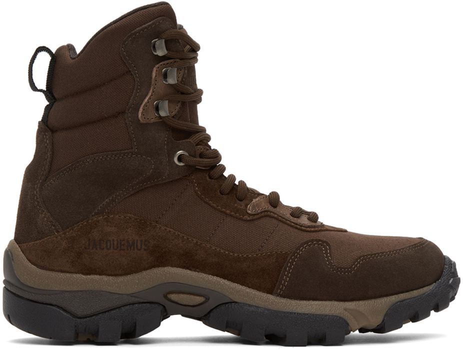 Jacquemus Brown La Montagne 'Les Chaussures Terra' Boots