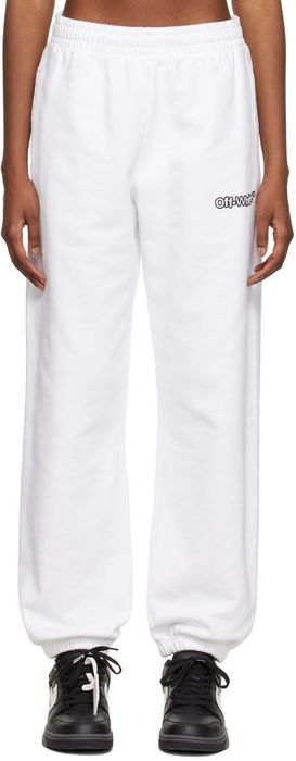 Off-White White Blur Arrows Lounge Pants