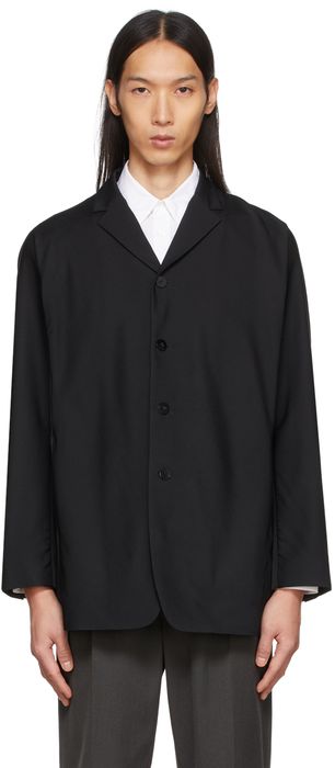 OVERCOAT Black Dolman Sleeve Jacket