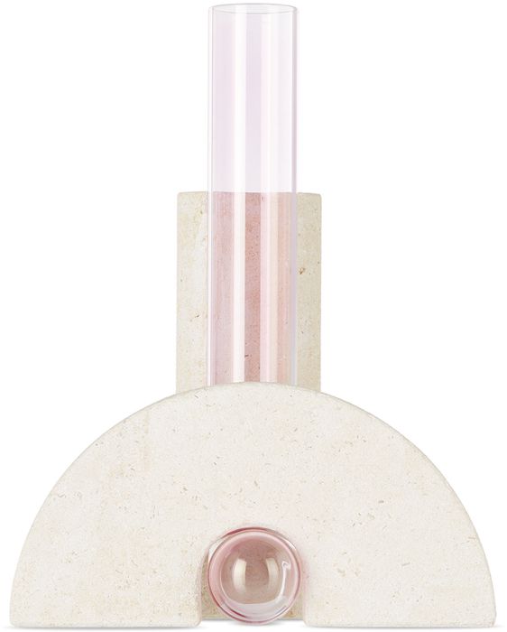 COKI SSENSE Exclusive Pink Cochlea Della Metamorfosi I Vase