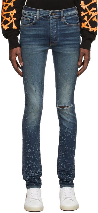 AMIRI Indigo Shotgun Jeans