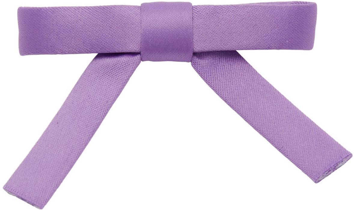 Ashley Williams Purple Bow Hair Clip