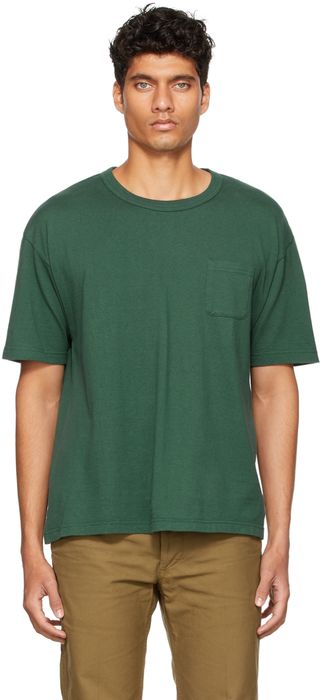 Visvim Green Jumbo T-Shirt