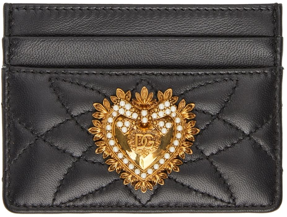 Dolce & Gabbana Black Devotion Card Holder
