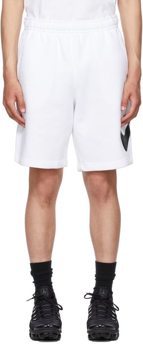 Nike White Sportswear Club Shorts