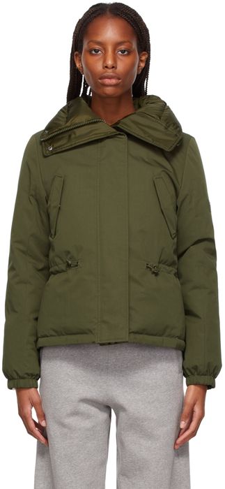 Yves Salomon - Army Reversible Green Down Bachette Jacket