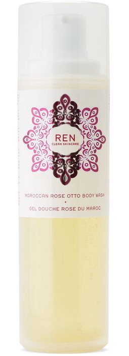 Ren Clean Skincare Moroccan Rose Otto Body Wash, 200 mL