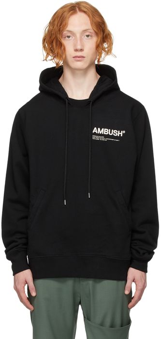AMBUSH Black 'Workshop' Hoodie