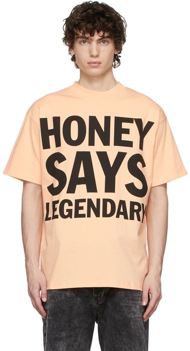 Honey Fucking Dijon Orange Cotton 'Honey Says Legendary' T-Shirt