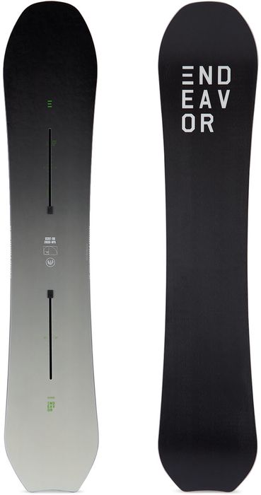 Endeavor Snowboards Black & Grey Brian Roettinger Edition Scout Snowboard