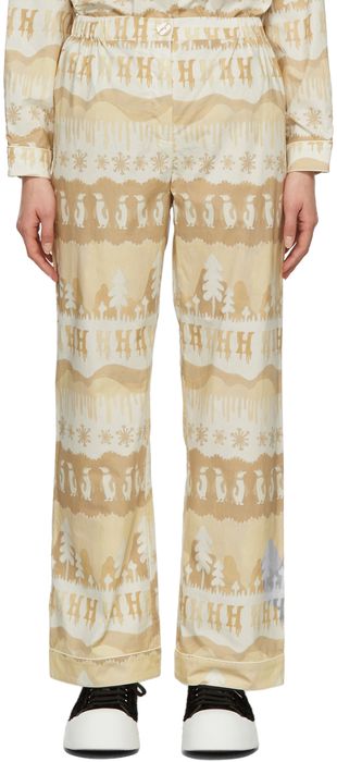 Helmstedt Brown Nomi Pyjama Trousers