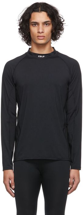CDLP Black Performance Long Sleeve T-Shirt