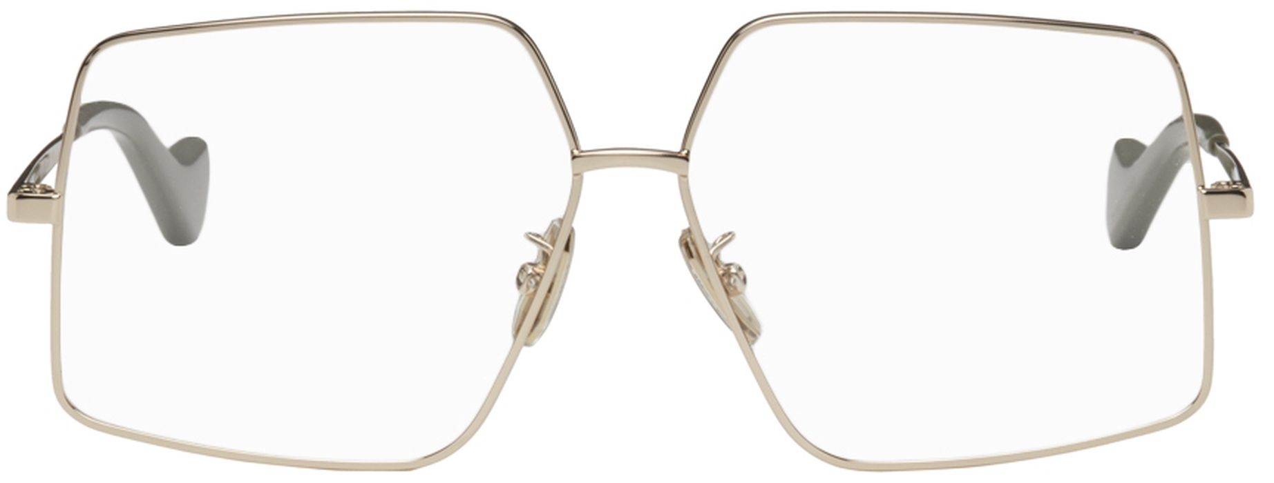 Loewe Gold Pentagon Glasses